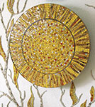 Projekt i realizacja – Mirosław Grzelak, <em>Krzew Gorejący</em>, 2005, mozaika, fragment, pracownia