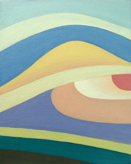 Mirosław Grzelak, z cyklu Toskania - obraz 20, 2010, olej, płótno, 40 x 30 cm