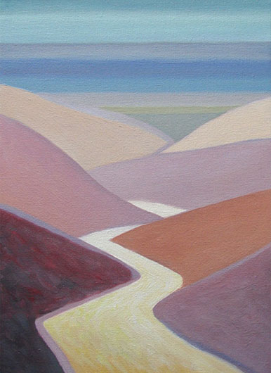Mirosław Grzelak, z cyklu Toskania - obraz 23, 2011, olej, płótno, 45 x 30 cm