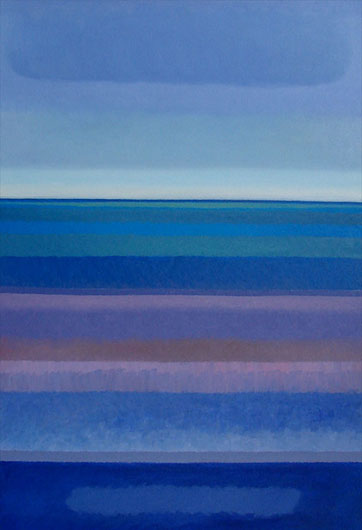 Mirosław Grzelak, Z dziennika podróży – 19, 2013, olej, płótno, 100 x 70 cm