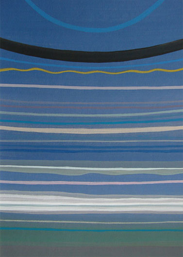 Mirosław Grzelak, From traveler's diary – 25, 2013, acrylic, paper, 27 x 20 cm