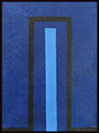 Mirosław Grzelak, cyklu <em>Wejścia</em> - obraz II, 1994, olej, płótno, 24 x 18 cm