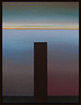 Mirosław Grzelak, cyklu <em>Wejścia</em> - obraz V, 1996, olej, płótno, 40 x 32 cm