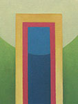 Mirosław Grzelak, cyklu <em>Wejścia</em> - obraz XVI, 2010, olej, płótno, 24 x 18 cm