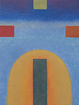 Mirosław Grzelak, <em>Cztery</em>, 2010, olej, płótno, 23 x 18 cm