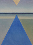 Mirosław Grzelak, <em>Dwa</em>, 2011, olej, płótno, 23 x 18 cm