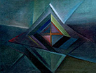 Mirosław Grzelak, <em>Gwiazda</em>, 1997, olej, płótno, 22 x 30 cm