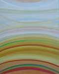 Mirosław Grzelak, <em>Pomiędzy I</em>, 1997, olej, płótno, 40 x 30 cm