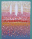 Mirosław Grzelak, <em>Trzy</em>, olej, płótno, 24 x 30 cm