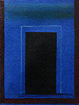 Mirosław Grzelak, z cyklu <em>Wejścia</em> - obraz I, 1994, olej, płótno, 23 x 18 cm