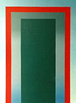 Mirosław Grzelak, z cyklu <em>Wejścia</em> - obraz VI, 1996,olej, płótno, 90 x 60 cm