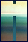 Mirosław Grzelak, z cyklu <em>Wejścia</em> - obraz XI, 2000, olej, płótno, 100 x 68 cm