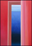 Mirosław Grzelak, z cyklu <em>Wejścia</em> - obraz XIX, 2012, olej, płótno, 135 x 99 cm