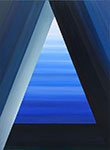 Mirosław Grzelak, z cyklu <em>Wejścia</em> - obraz XXII,  2012, olej, płótno, 135 x 99 cm