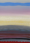 Mirosław Grzelak, <em>Z dziennika podróży – 19</em>, 2013, akryl, tektura, 37 x 24 cm