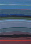 Mirosław Grzelak, <em>Z dziennika podróży – 22</em>, 2013, akryl, tektura, 37 x 24 cm