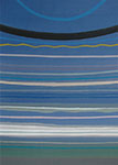 Mirosław Grzelak, <em>Z dziennika podróży - 25</em>, 2013, akryl, tektura, 27 x 20 cm