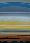 Mirosław Grzelak, <em>Z dziennika podróży – 43</em>, 2013, akryl, tektura, 40 x 27 cm