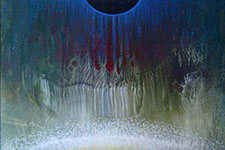 Mirosław Grzelak,<em> Tam II</em>, 2016, akryl,tektura, 30 x 20 cm