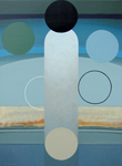 <em>Z cyklu Z dziennika podróży - 70</em>, 2013, olej, płótno, 100 x 70 cm