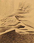 Mirosław Grzelak, Dalej, 1997, kredka, papier, 42 x 30 cm