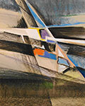 Mirosław Grzelak, Droga, 1997, pastel, papier, 55 x 40 cm