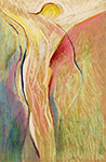 Mirosław Grzelak, On, 1998, pastel, papier, 45 x 30 cm