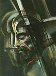 Mirosław Grzelak, Tak, 1999, pastel, papier, 30 x 20 cm