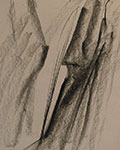 Mirosław Grzelak, To, 1995, kredka, papier, 45 x 30 cm