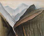 Mirosław Grzelak, Wysoko, 1996, pastel, papier, 50 x 40 cm